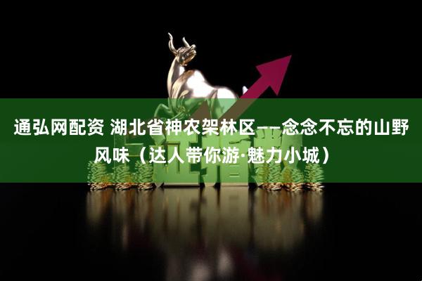 通弘网配资 湖北省神农架林区——念念不忘的山野风味（达人带你游·魅力小城）